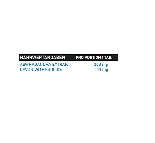 NNT Ashwagandha Pro 60 Tabletten - Bild 2