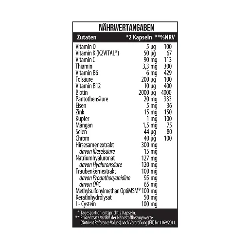 MST - Hair Advanced Formula 60 Kapseln - Bild 3