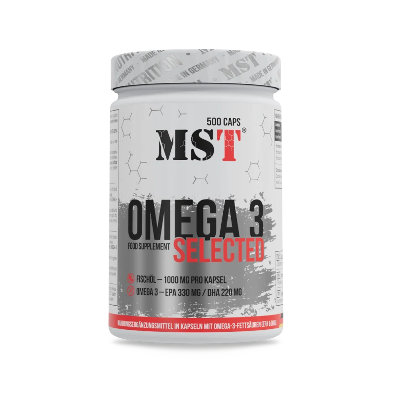 MST - Omega 3 Selected 500 Kapseln - Bild 1
