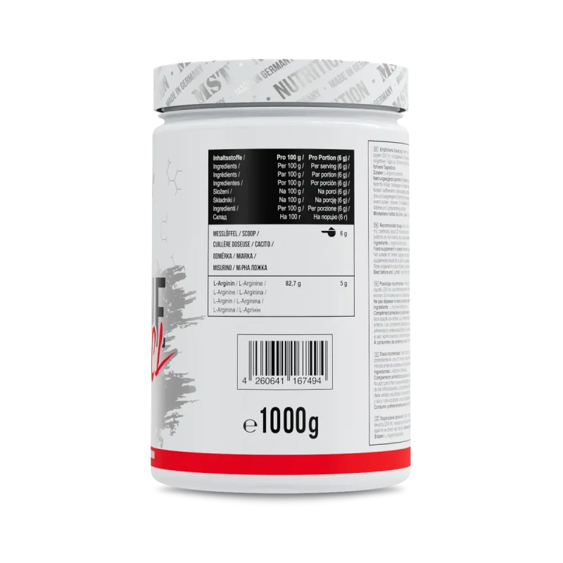 MST - Arginine HCL 1000g - Bild 2