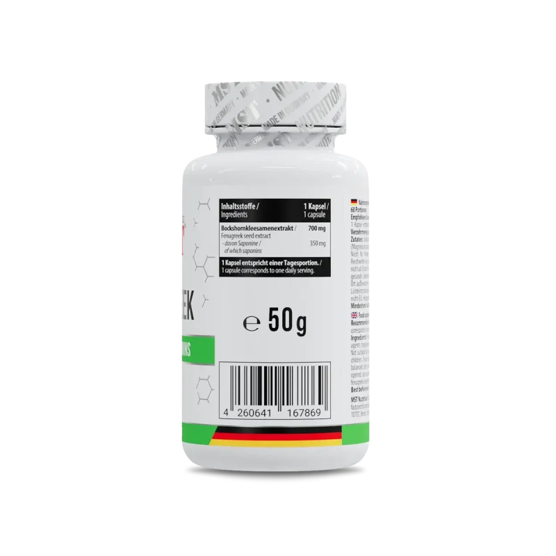 MST - Fenugreek 60 Kapseln - Bild 2