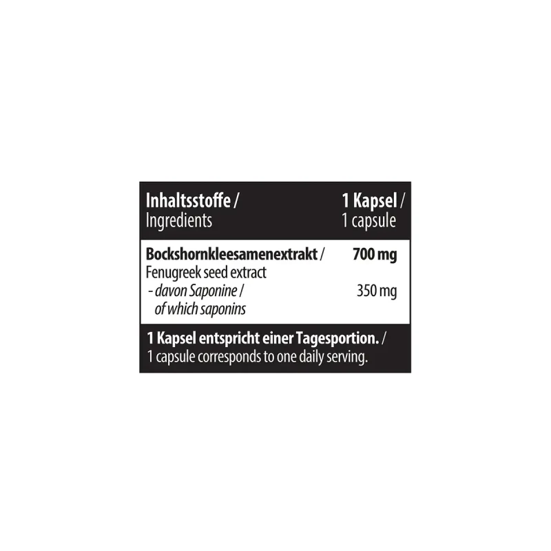 MST - Fenugreek 60 Kapseln - Bild 4