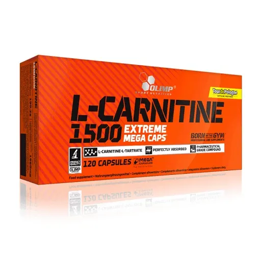 Olimp L-Carnitine 1500 Extreme Mega Caps - 120 Kapsel - Bild 1