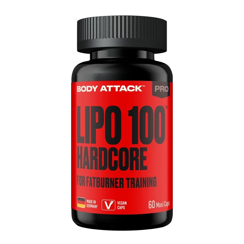 Body Attack LIPO 100 HARDCORE - 60 Caps - Bild 1