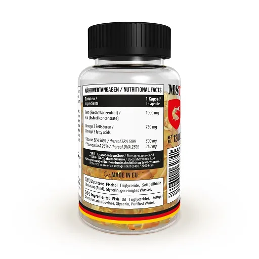 MST - Omega 3 triglyceride 75% 90 Softgels - Bild 2