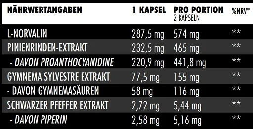 Big Zone N.O Synergy 90 Kapseln - Bild 2