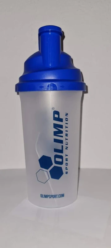 Olimp Shaker 700ml Blau/ Transparent - Bild 1