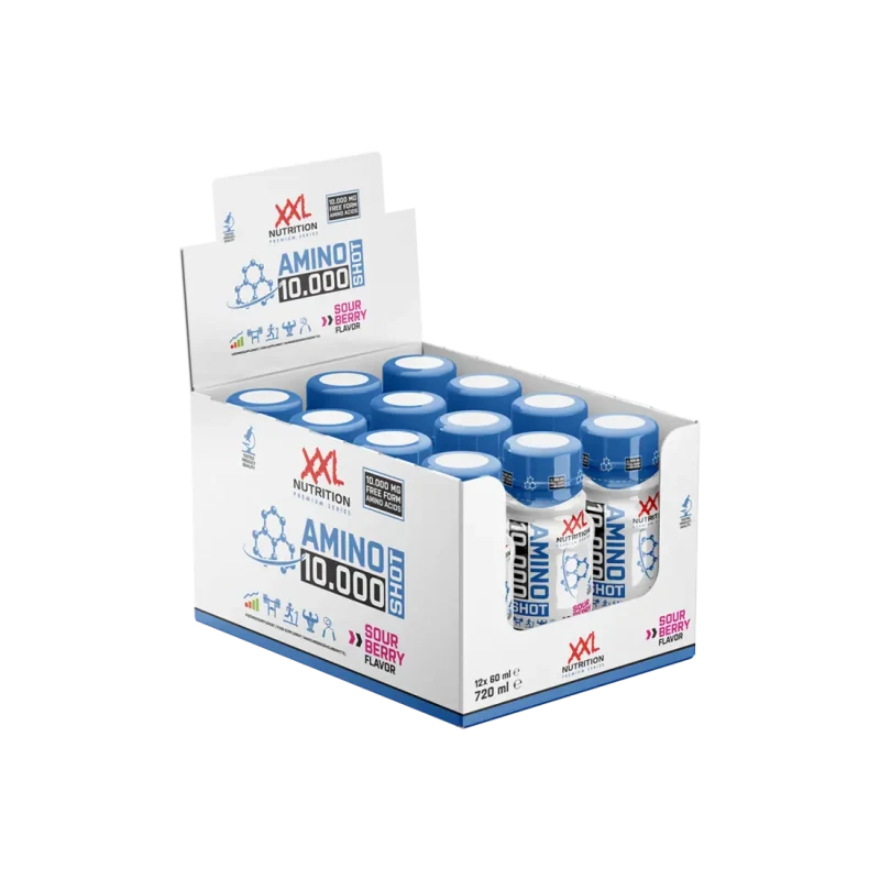 XXL Nutrition Amino Shot 12x60ml Saure Beere - Bild 1