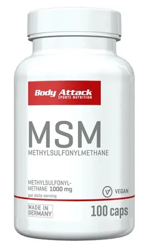 Body Attack MSM 100 Caps - Bild 1