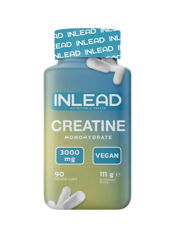 INLEAD Creatine Monohydrate 90 Kapseln - Bild 1