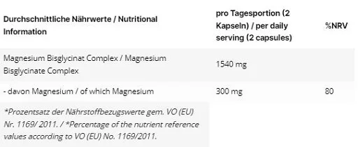 INLEAD Magnesium Bisglycinate 120 Kapseln - Bild 2