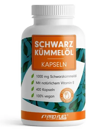 ProFuel Schwarzkümmelöl 400 Kapseln - Bild 1