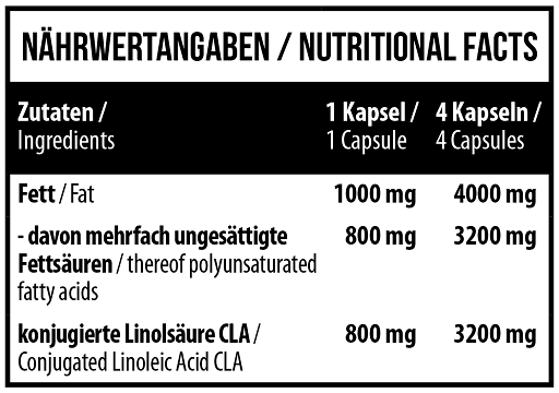 MST - CLA 1000mg 92 Kapseln - Bild 3