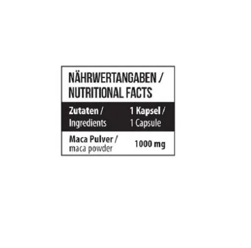MST - MACA 1000mg - 60 Caps - Bild 2