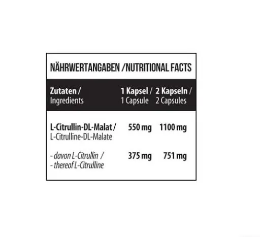 MST - Citrulline - 120 Caps - Bild 2