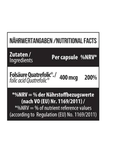 MST - Folate 400 Quatrefolic 90 Kapseln - Bild 2