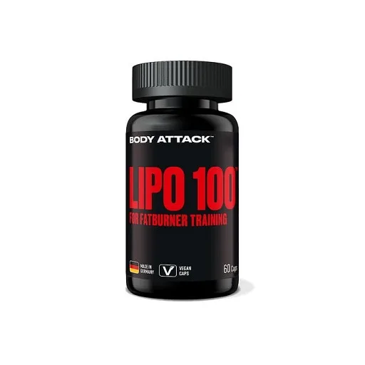 Body Attack Lipo 100 - 60 Kapseln - Bild 1