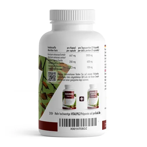 ProFuel Lion's Mane Vitalpilz 180 Kapseln - Bild 2