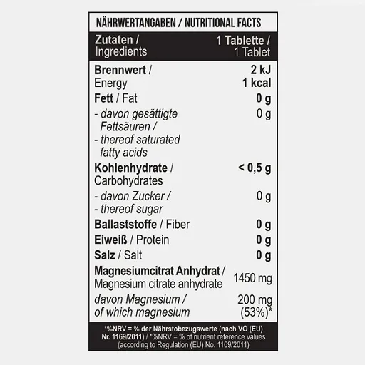 MST - Magnesium Citrat 200mg - 90 Tabletten - Bild 3