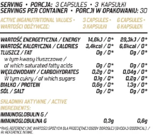 Evolite Nutrition Colostrum 30% - 90 Kapseln - Bild 2