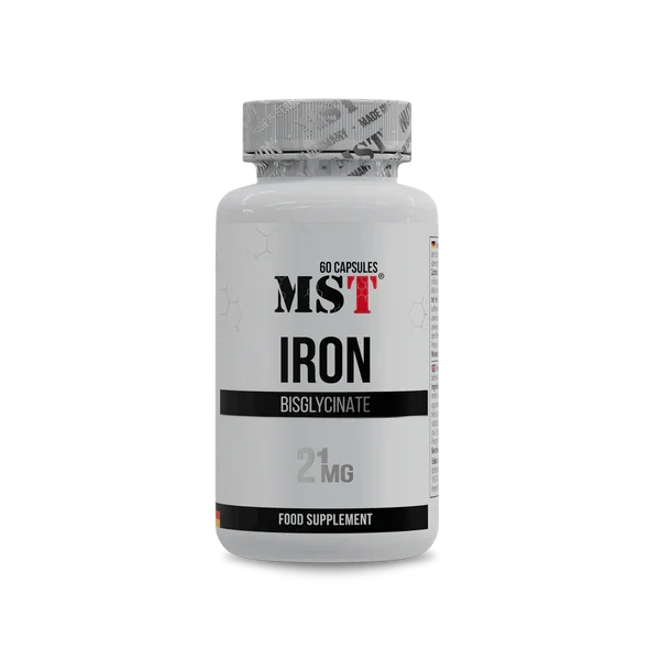 MST - Iron Bisglycinate 60 Caps - Bild 1
