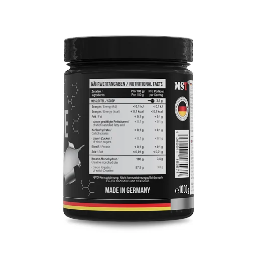 MST - Creatin Monohydrate 1000g - Bild 2