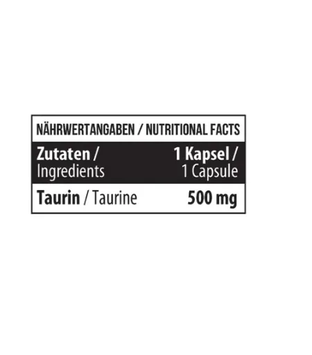 MST - Taurine 120 Kapseln - Bild 3