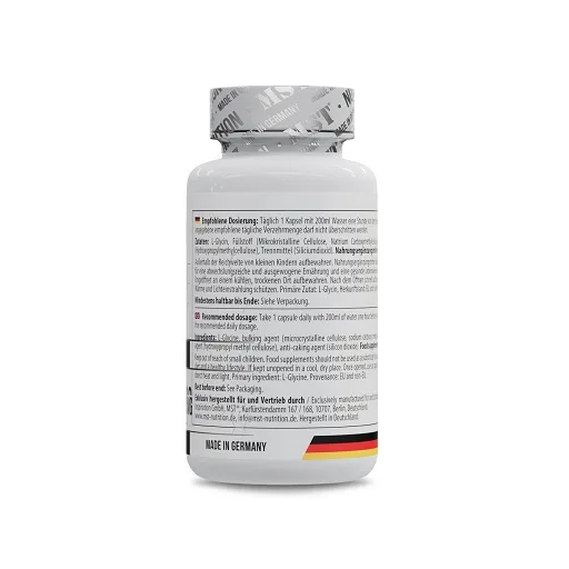 MST - Glycine 1000mg 60 Kapseln - Bild 2