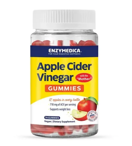 Enzymedica Apple Cider Vinegar Gummies 74 Gummies - Bild 1