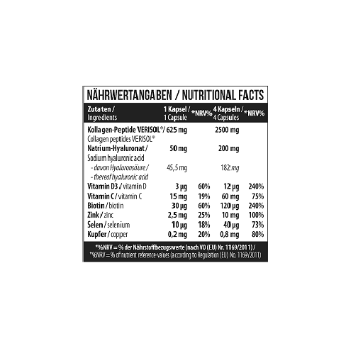 MST - Skin Beauty Formula - 120 Kapseln - Bild 3