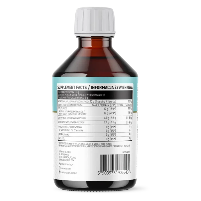 Ostrovit MCT COCONUT Oil 500ml - Bild 2