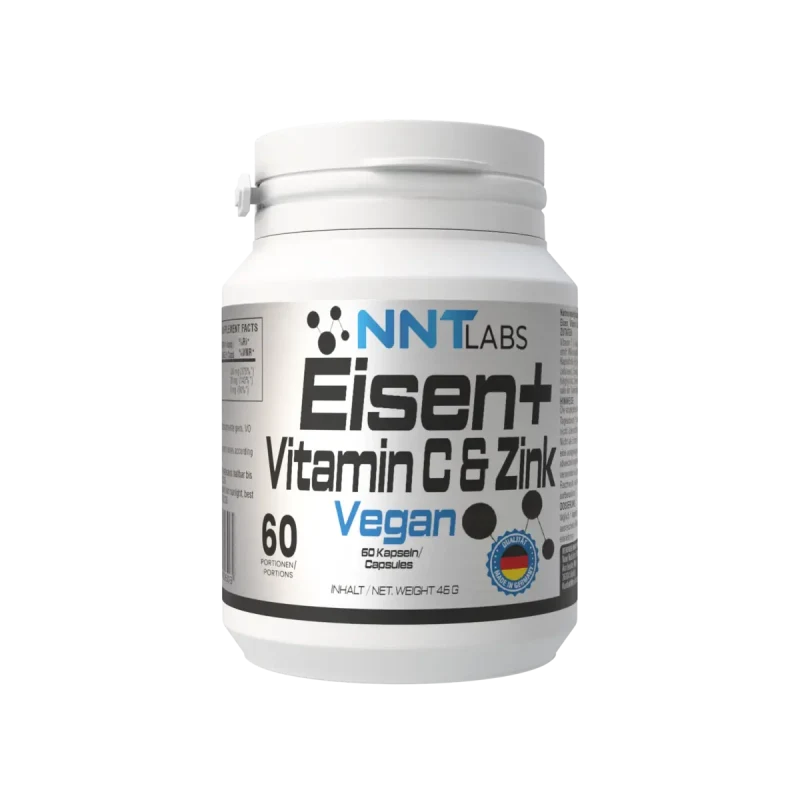 NNT Eisen + Vitamin C + Zink 60 Kapseln - Bild 1