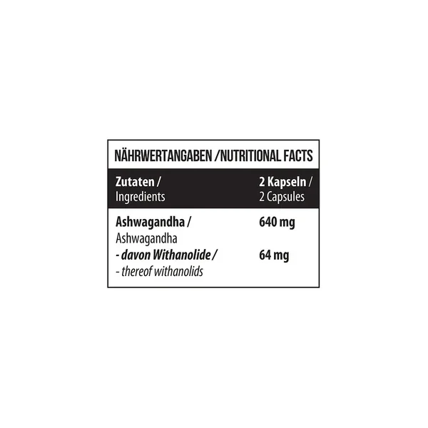 MST - Healthy Ashwagandha 10% Withanolide 120 Kapseln - Bild 2