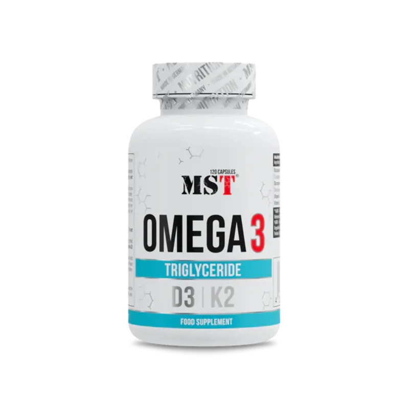 MST - Omega 3 500 mg D3 + K2 120 Softgels - Bild 1