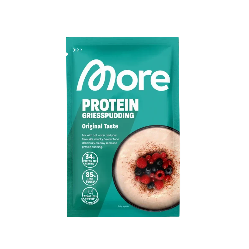 More Protein Grießpudding 13 x 62g Original Taste - Bild 1
