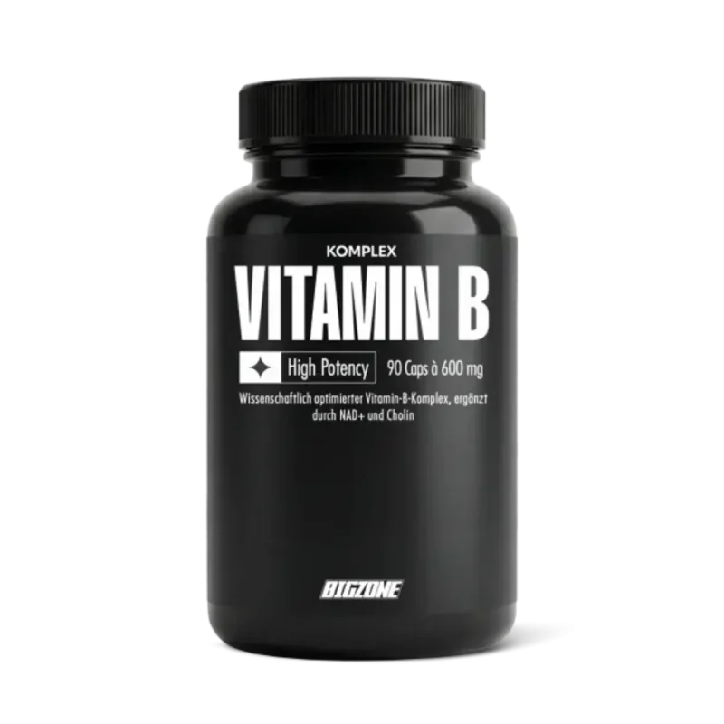 Big Zone Vitamin B Komplex 600mg 90 Kapseln - Bild 1