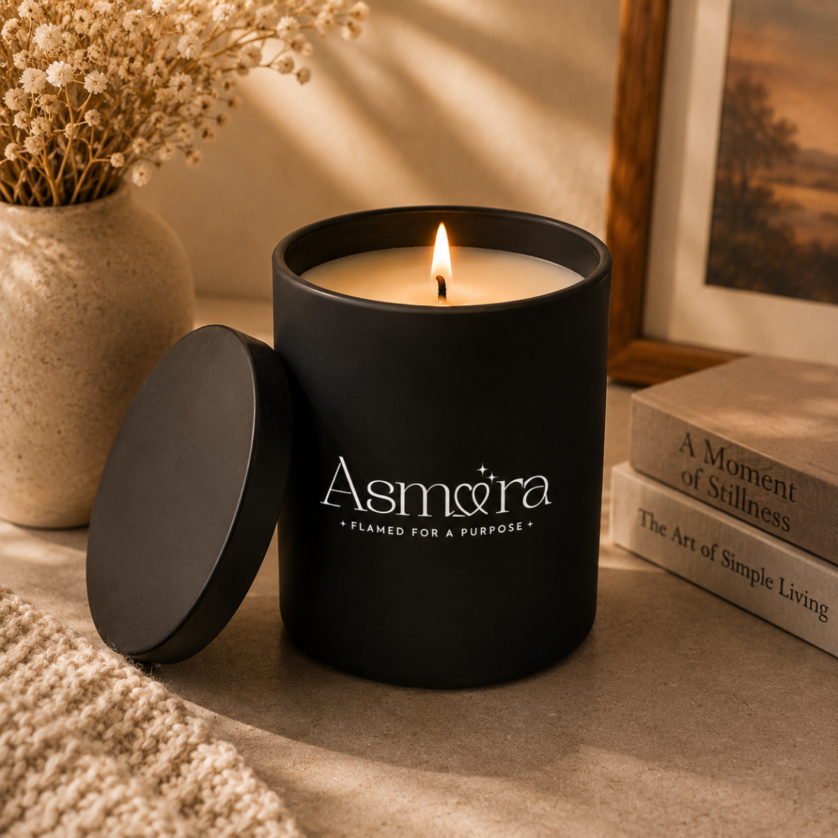 Solace Scented Candle - Photography angle 1