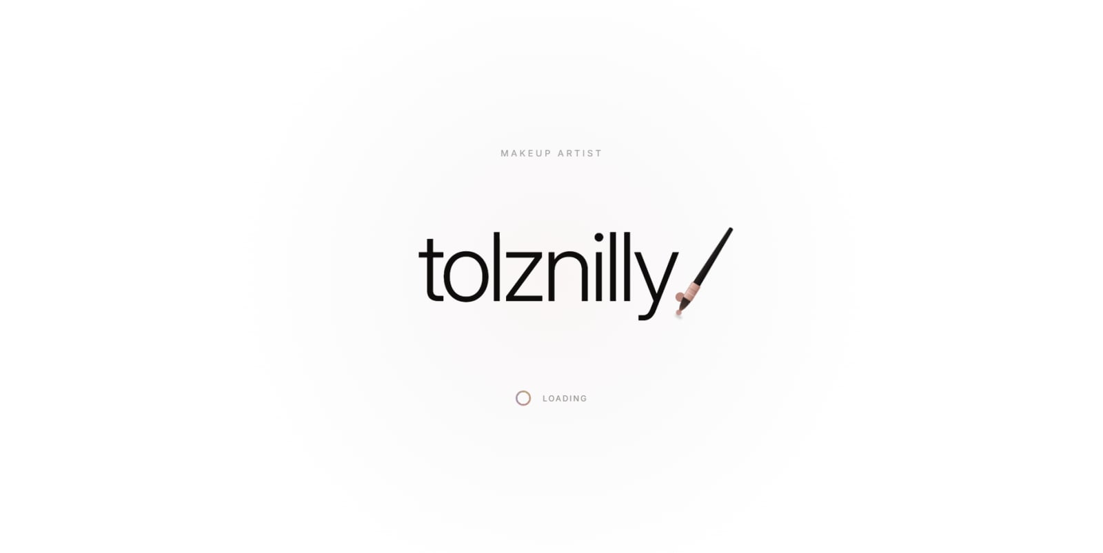 Tolznilly website welcome section