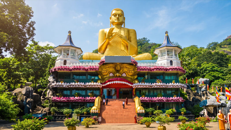Dambulla Cave Temple — 360° virtual tour in Sri Lanka