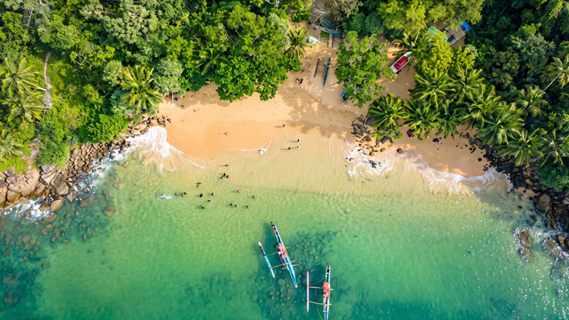 Jungle beach - Rumassala