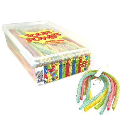 Sour Power STRAWS 2.5lb SORTZ (Quattro)
