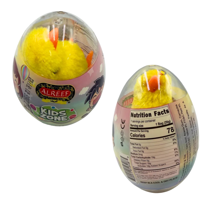Alreef Kid Zone Egg Toy and Candy