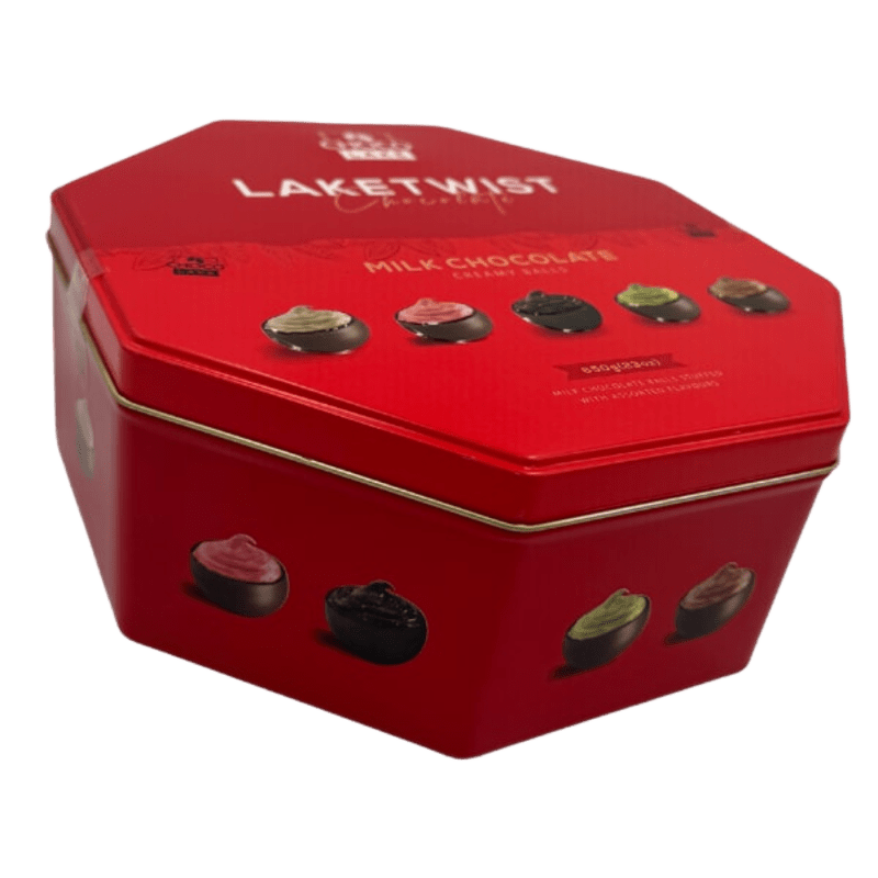 ChocoLake Lake Twist RED TIN