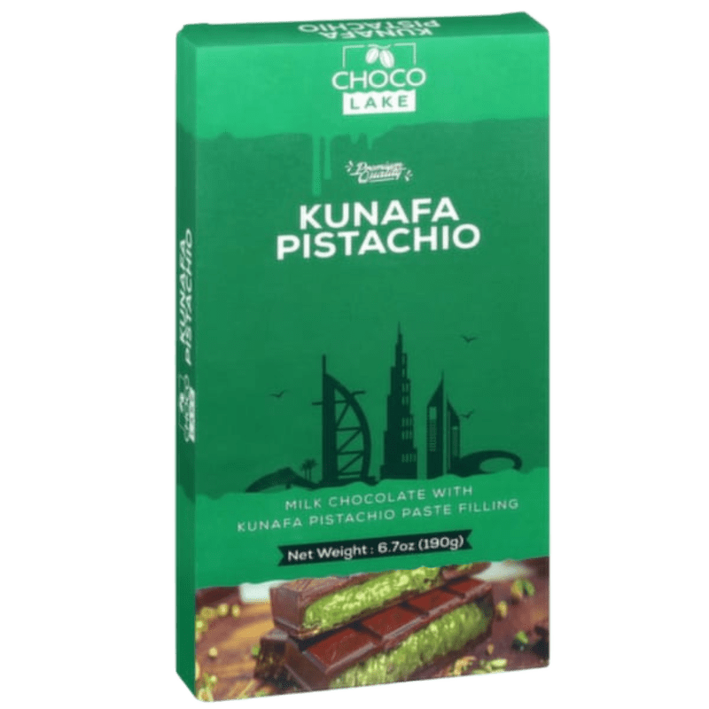 ChocoLake Pistachio Kunafa BAR 190g