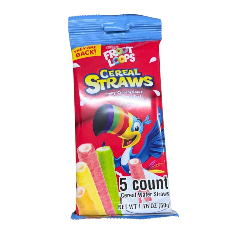 Frootloop Cereal Straws