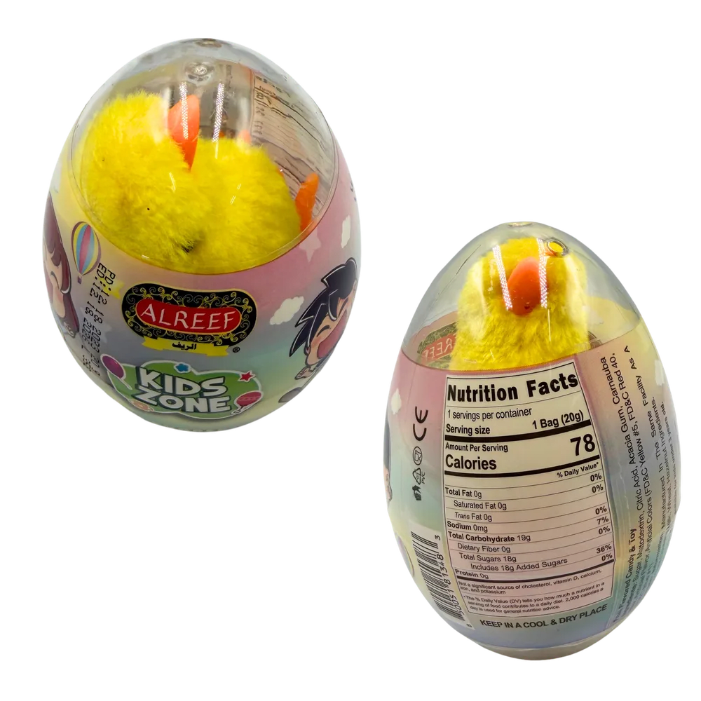 Alreef Kid Zone Egg Toy and Candy