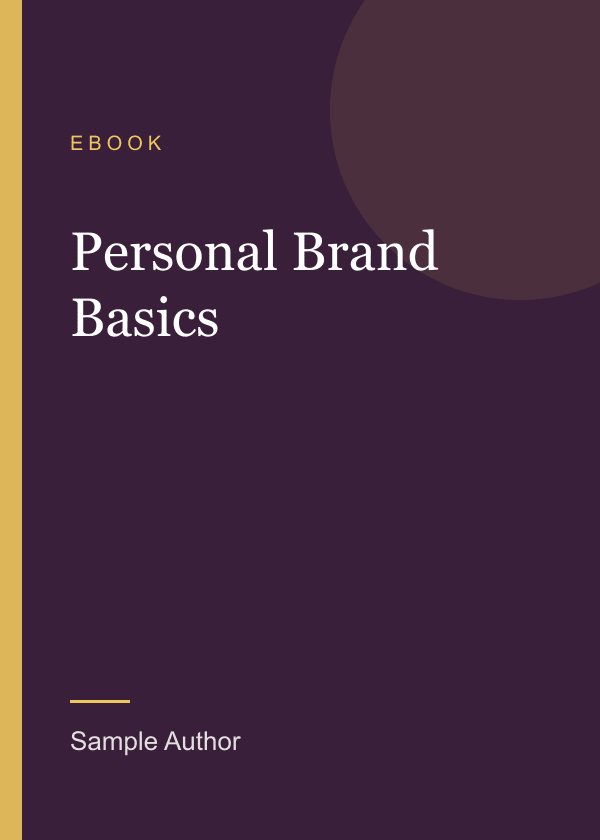 Cover of Personal Brand Basics