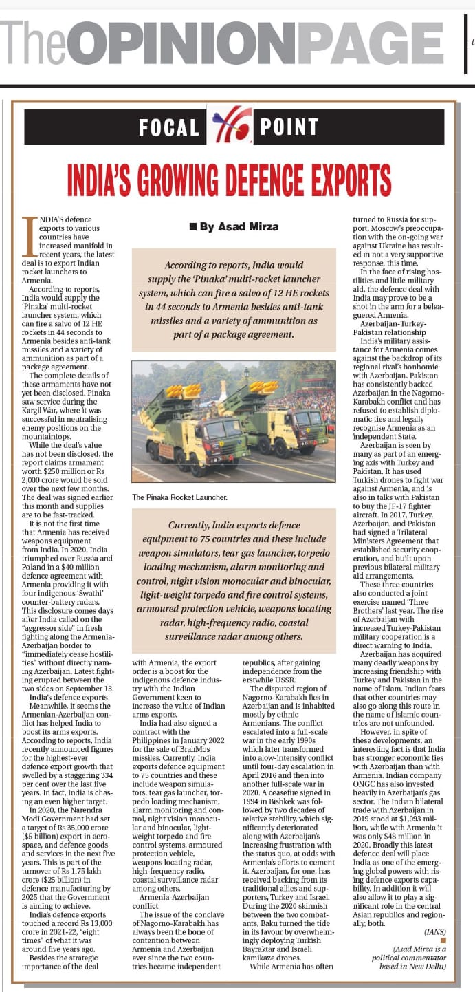 India's Growing Defence Exports (2)