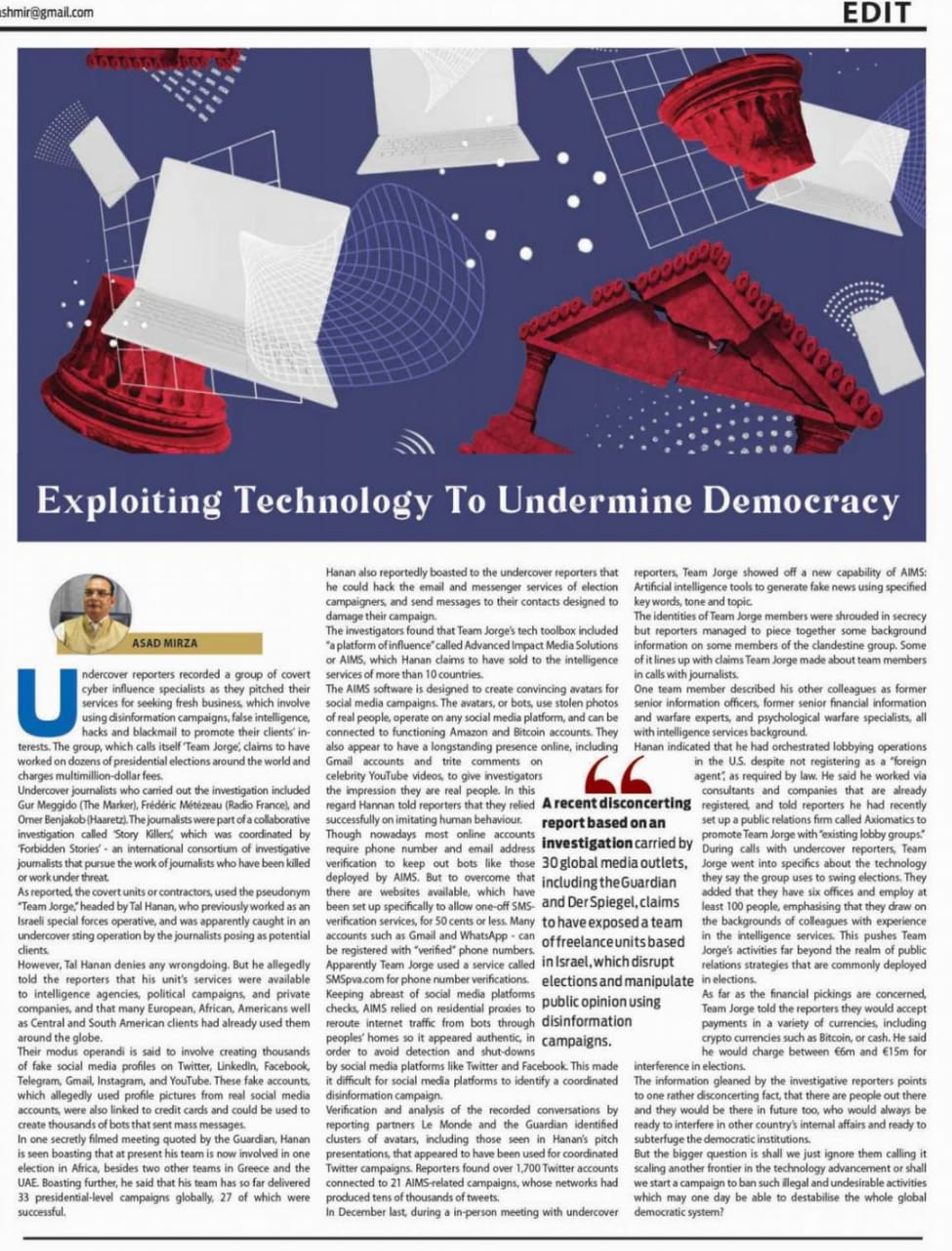 Exploiting Technology To Undermine Democracy (2)