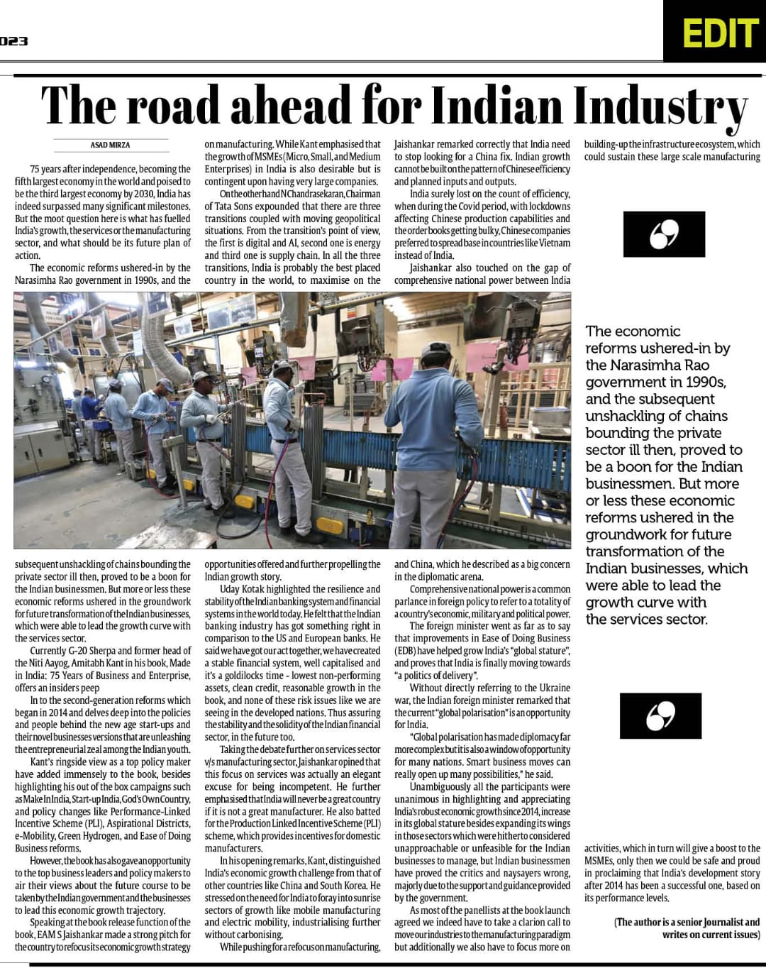 Prioritising The Road Ahead for the Indian Industry (1)